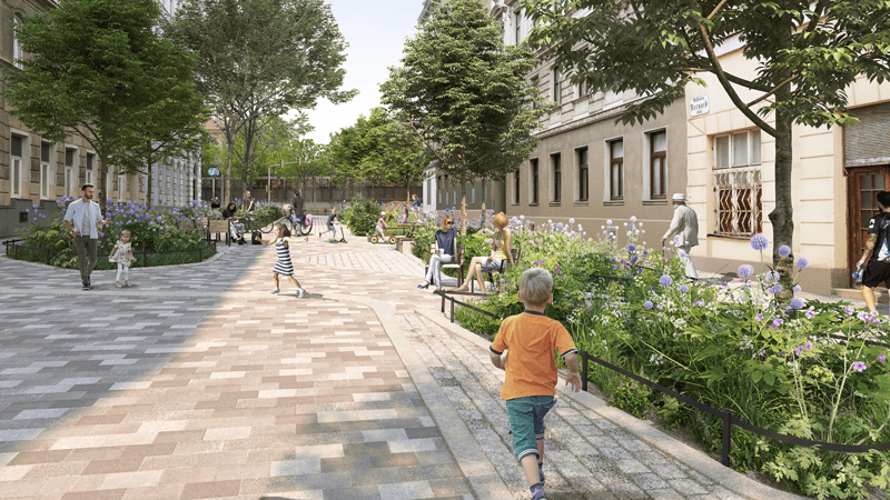 Wohnstraßen: Mensch vor Motor