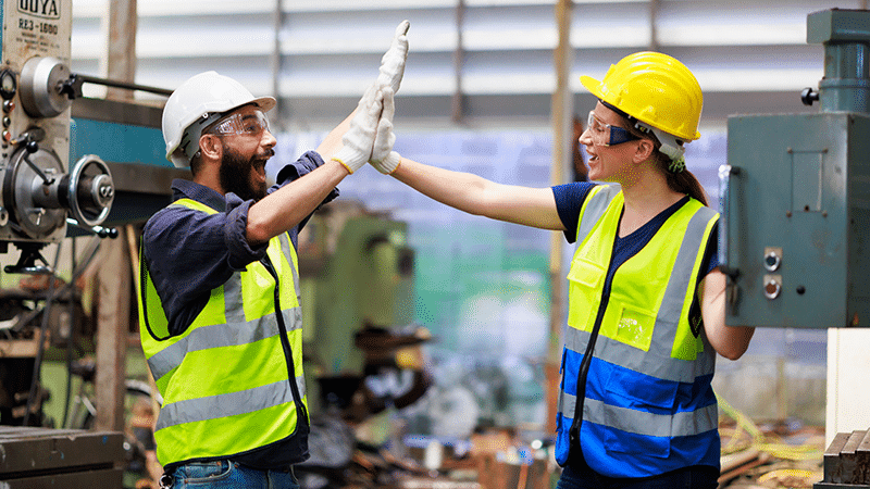 Schichtwechsel in der Arbeitswelt
