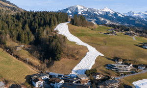 Skipiste Kunstschnee|Weniger Schnee für Skigebiete